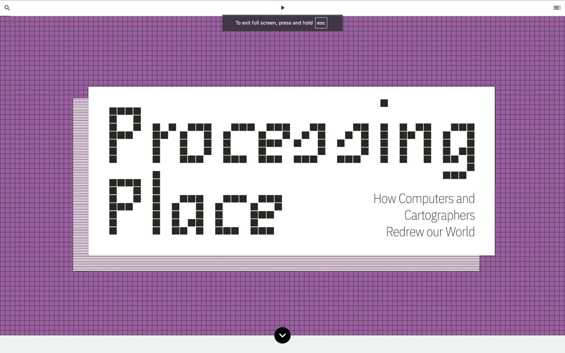 Processing Place: How Computers and Cartographers Redrew our World