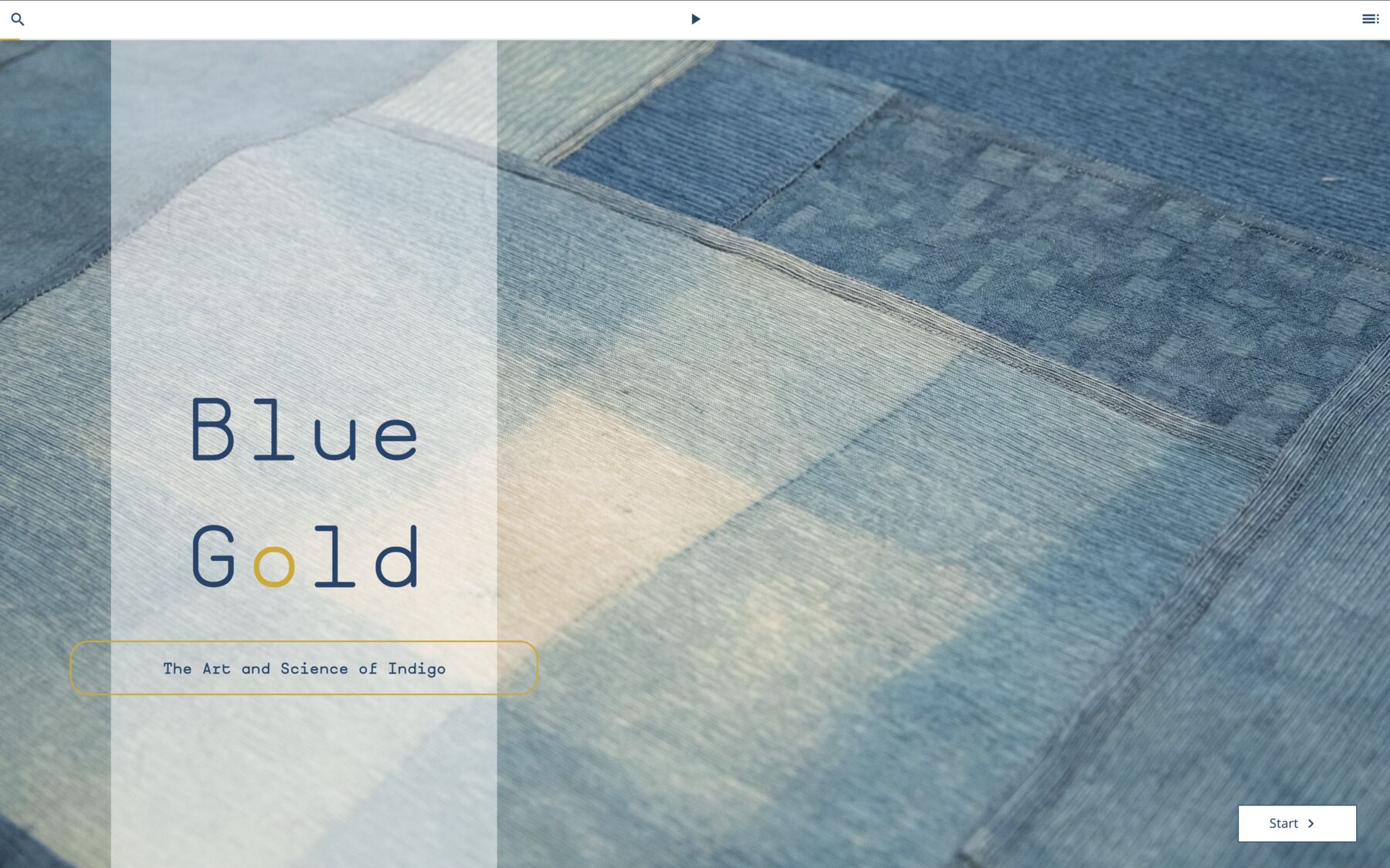 Blue Gold: The Art and Science of Indigo